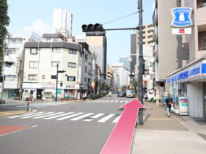 東京中央美容外科渋谷西口院神泉駅ルート06