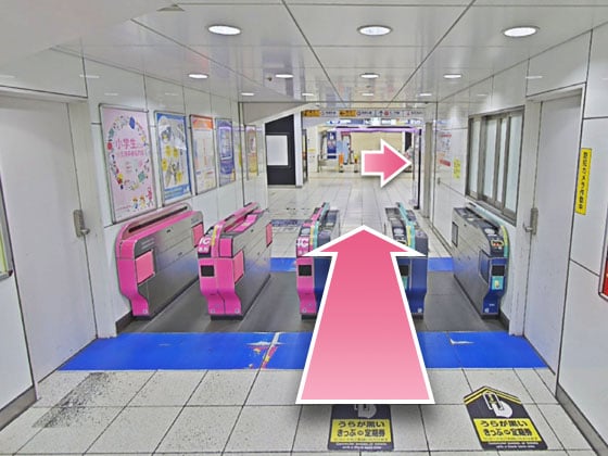 東京中央美容外科池袋駅前院JRルート01