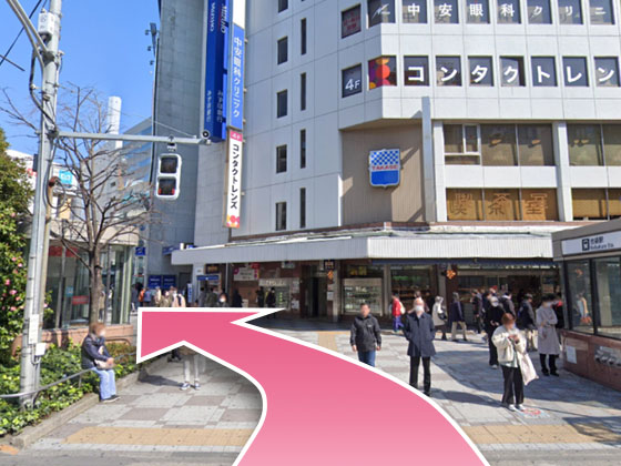 東京中央美容外科池袋駅前院JRルート08