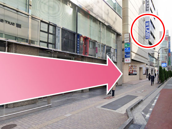 東京中央美容外科池袋駅前院JRルート10