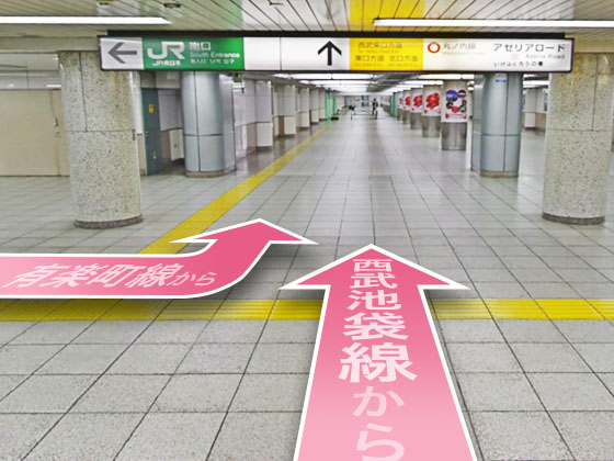 東京中央美容外科池袋駅前院池袋駅西口西武線ルート01