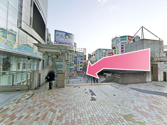 東京中央美容外科新宿三丁目JR新宿駅東南口ルート01