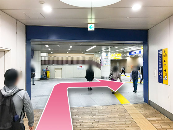 東京中央美容外科横浜駅前院京急線ルート03
