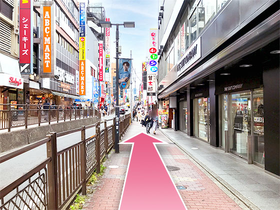 東京中央美容外科横浜駅前院JRルート07