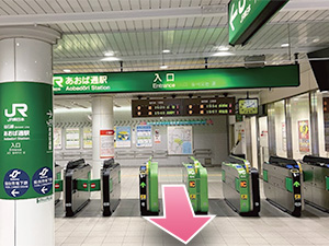 東京中央美容外科仙台広瀬通院あおば通駅ルート01