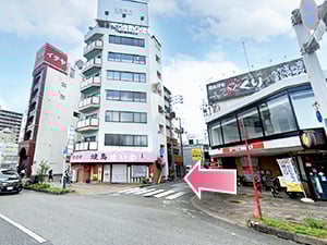 東京中央美容外科高知院 とさでん交通 デンテツターミナルビル前駅ルート06