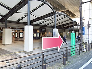 東京中央美容外科千葉東口院 JR千葉駅ルート02