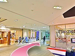 東京中央美容外科つくば院 つくばエクスプレスつくば駅ルート03