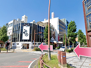 東京中央美容外科豊橋院 豊橋鉄道市内線ルート02