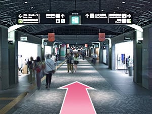 東京中央美容外科西鉄福岡天神駅前院 天神駅ルート05