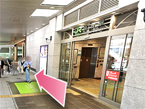 東京中央美容外科仙台駅前院 地下鉄ルート02